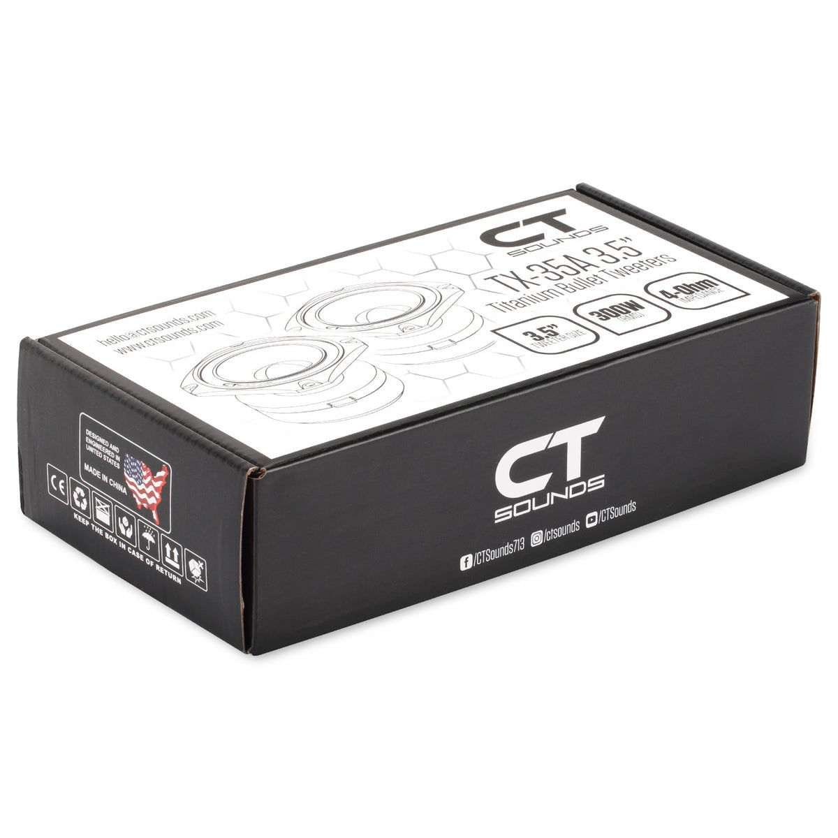 CT Sounds Car Audio Super Tweeter Pair