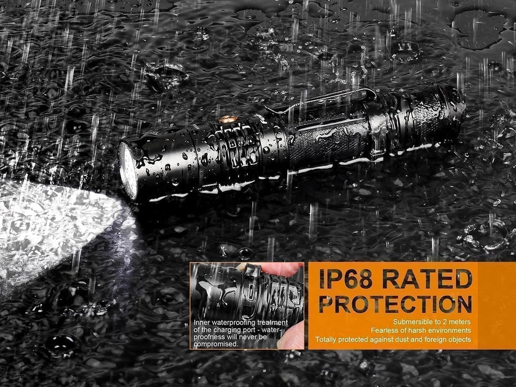 Fenix USB Rechargeable Tactical Flashlight