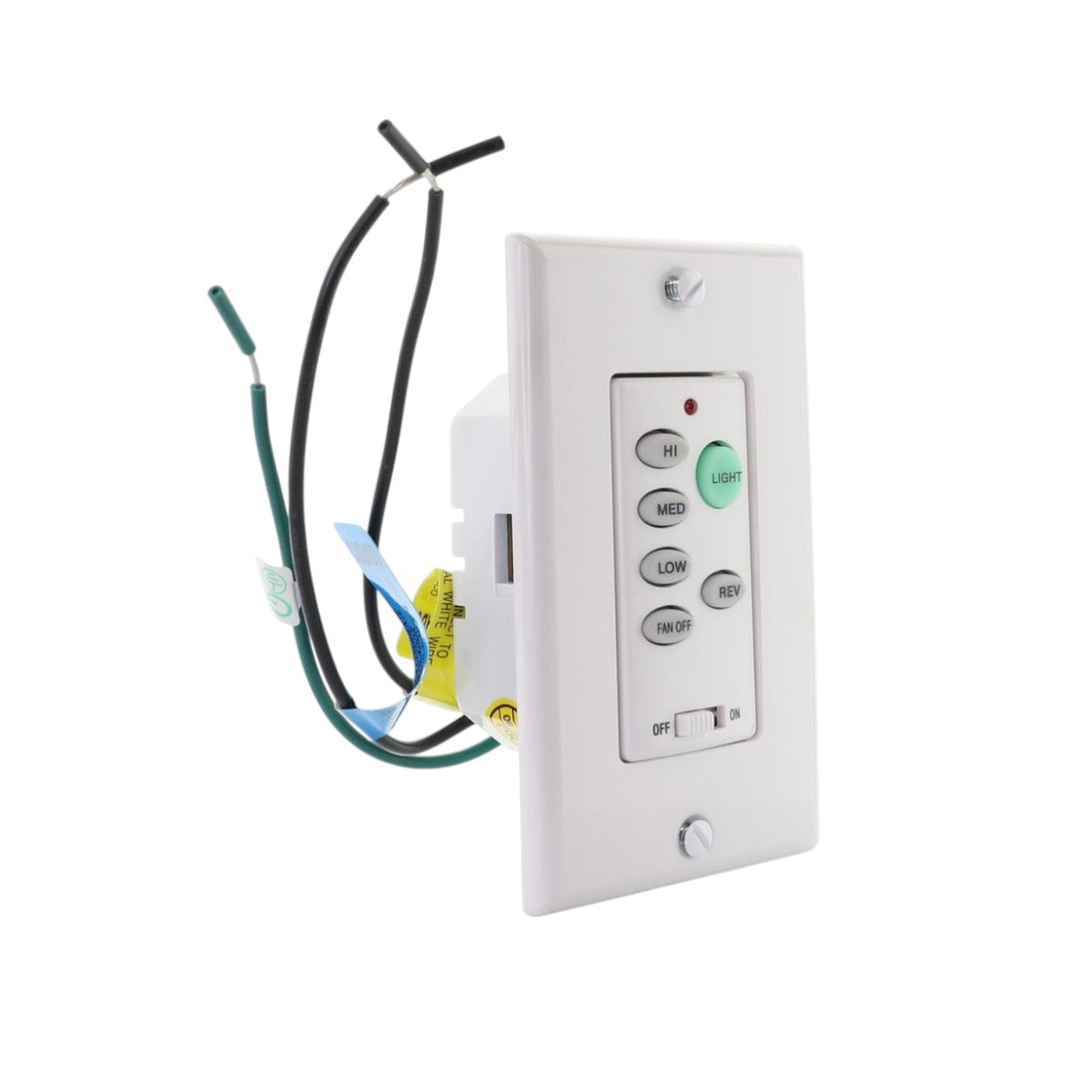 Anderic Hardwired Ceiling Fan Wall Control