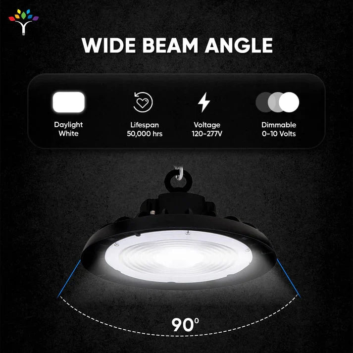 Wen Lighting LED High Bay Ceiling Fixture