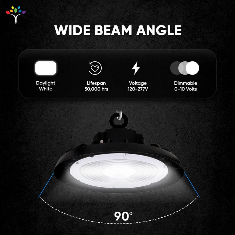 Wen Lighting Adjustable LED High Bay Fixture