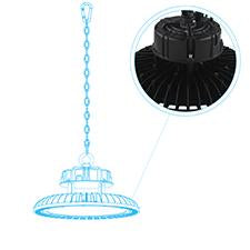 Wen Lighting Adjustable LED High Bay Fixture