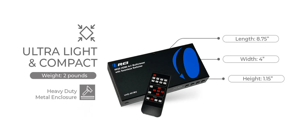 OREI HDMI Multiviewer Switch