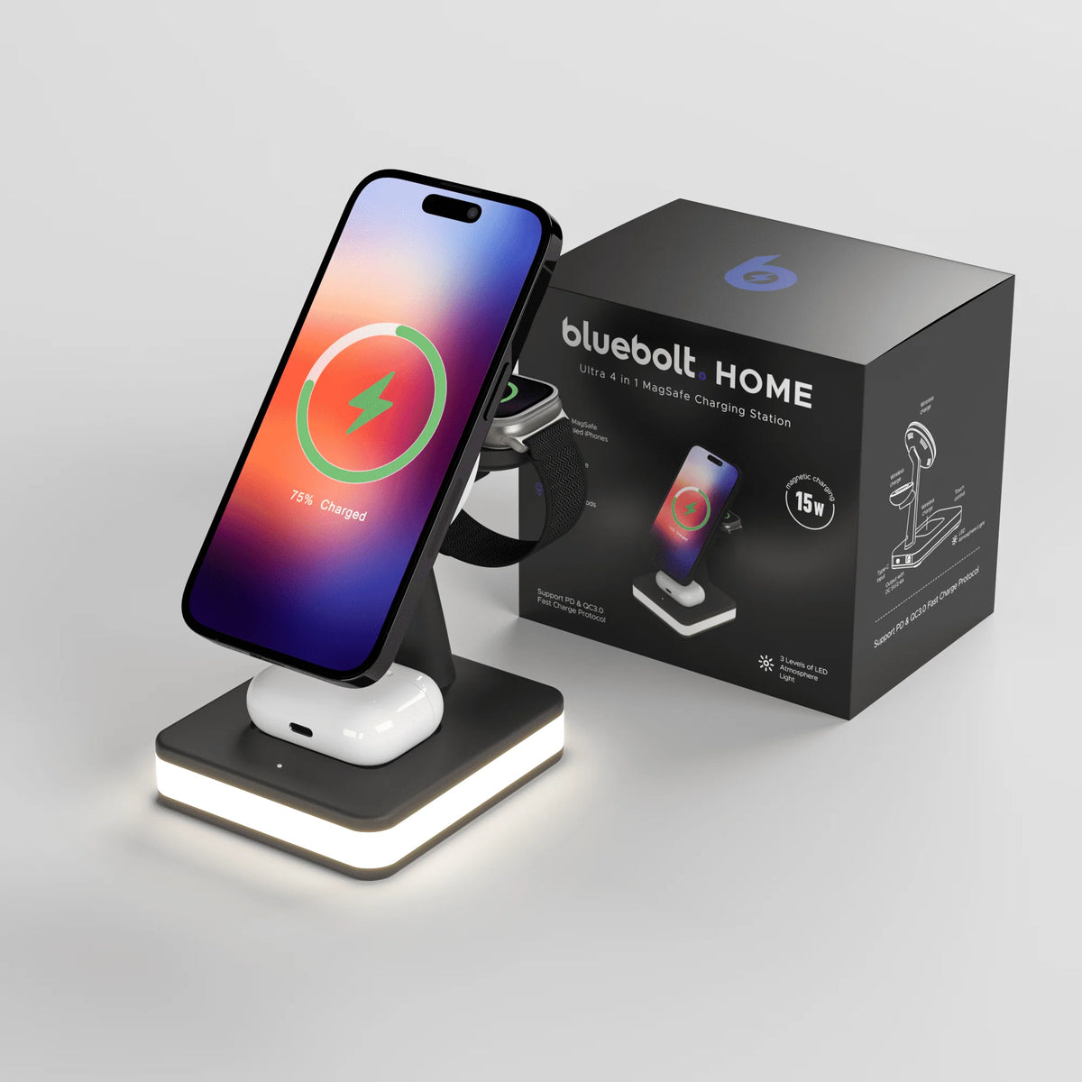 BlueBolt Wireless Charging Station