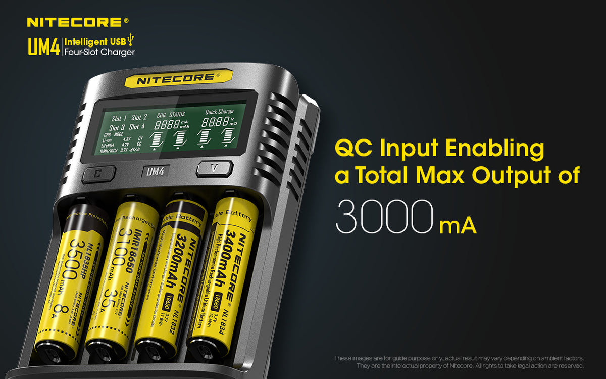 Nitecore Rechargeable Battery Charger