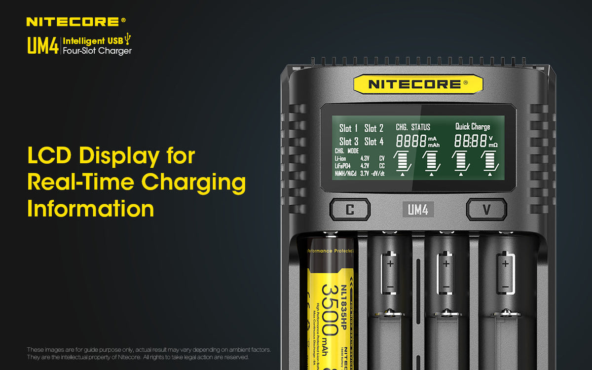 Nitecore Rechargeable Battery Charger