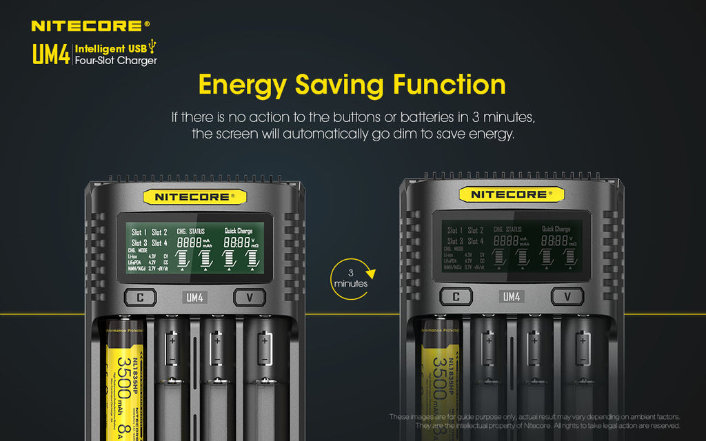 Nitecore Rechargeable Battery Charger