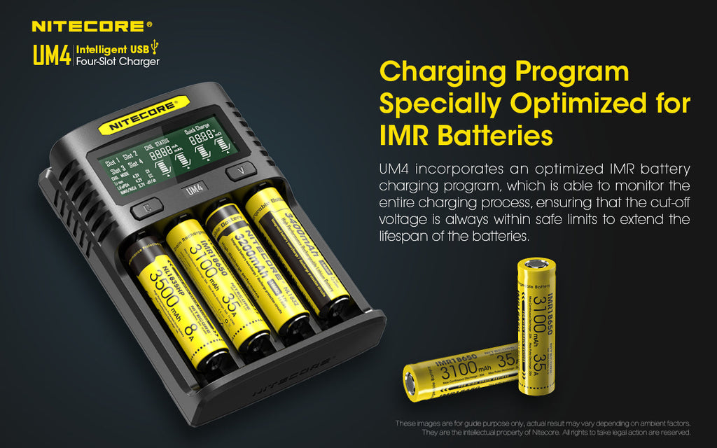 Nitecore Rechargeable Battery Charger