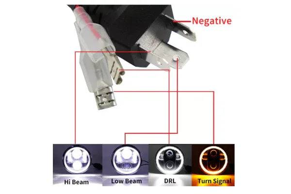 Secretimport.tv Universal LED Halo Headlight
