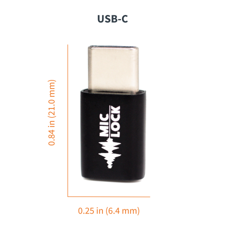 GoDark Bags USB-C Microphone Blocker