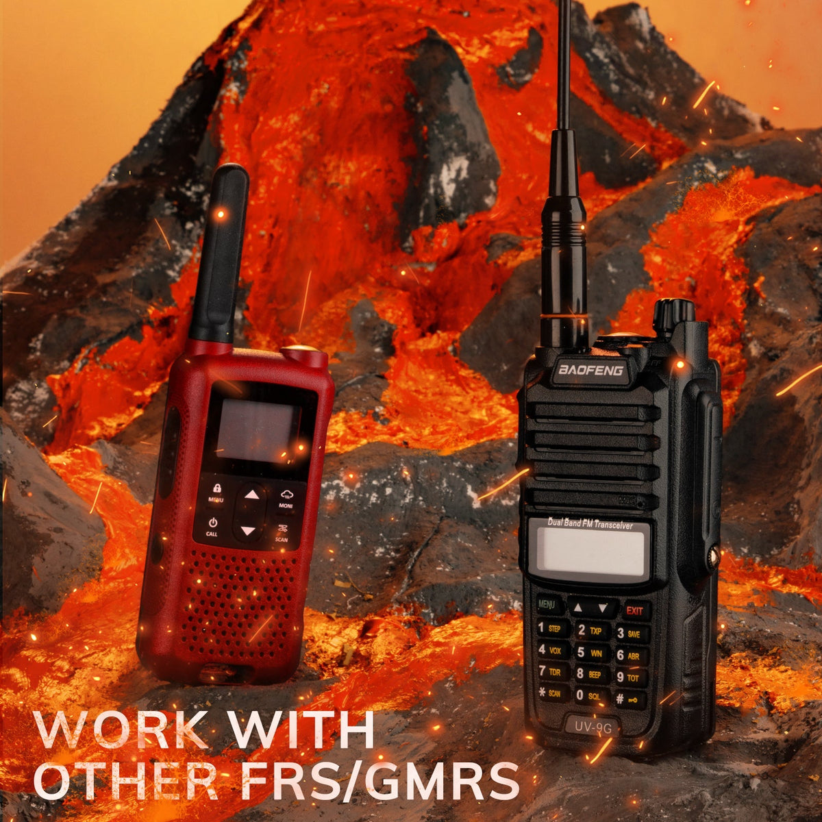 Baofeng 5W GMRS Handheld Two-Way Radio