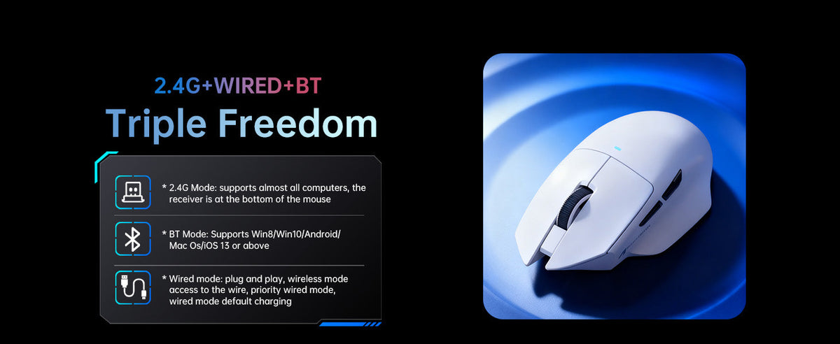 ATTACK SHARK Wireless Gaming Mouse