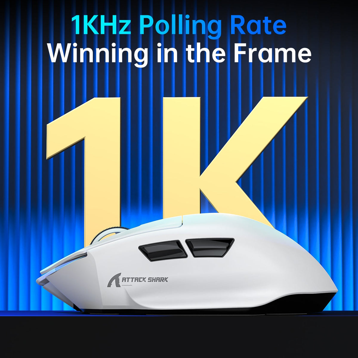 ATTACK SHARK Wireless Gaming Mouse