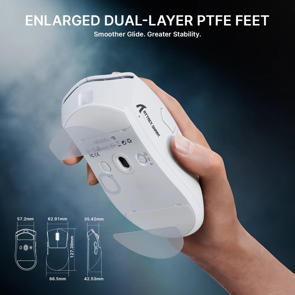 ATTACK SHARK Wireless Gaming Mouse
