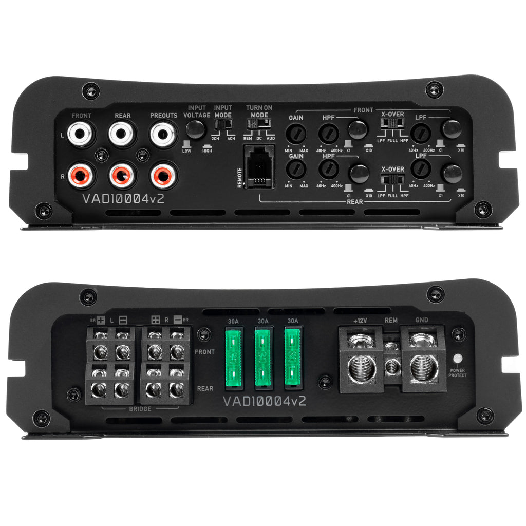 NVX 4-Channel Marine Car Amplifier