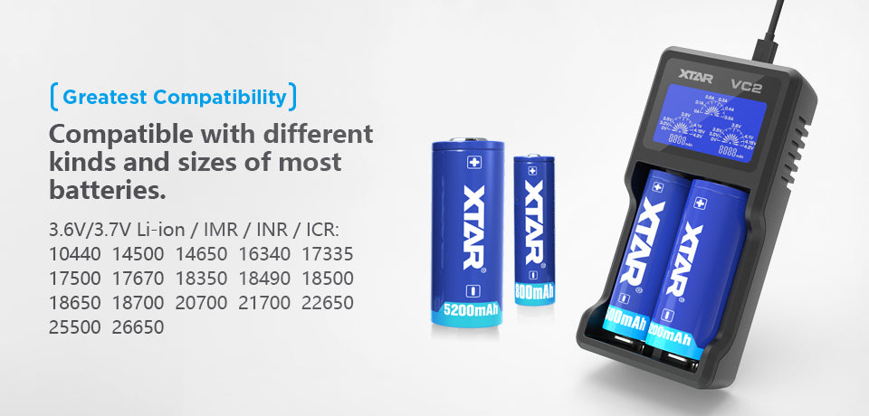 Xtar Rechargeable Battery Charger