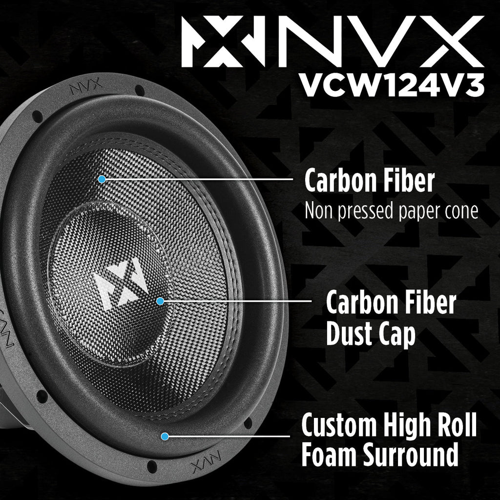 NVX 12-Inch Car Subwoofer