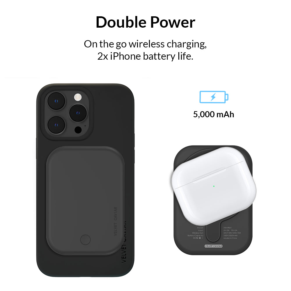 Velvet Caviar Magnetic Wireless Power Bank