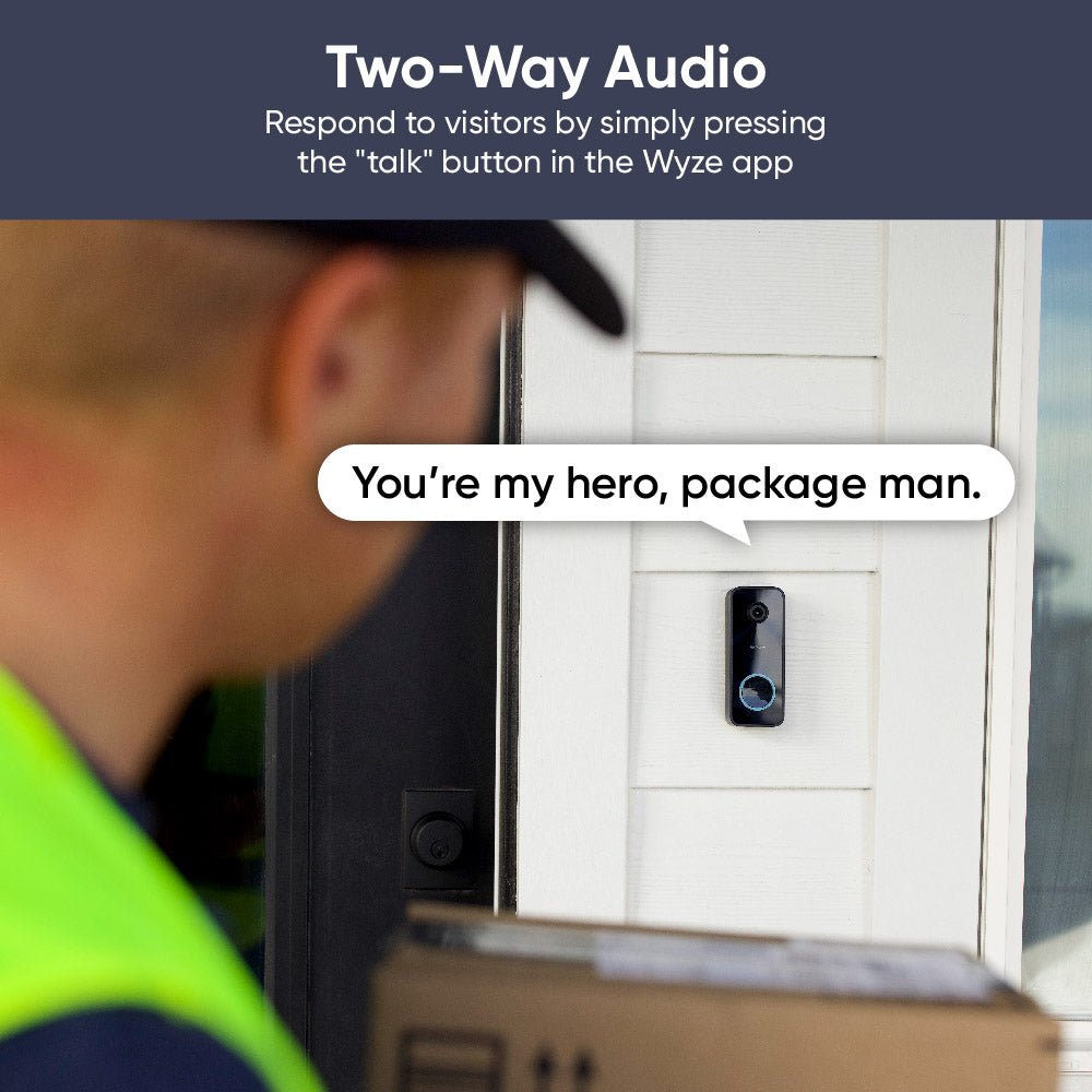 Wyze 2K Wired Video Doorbell