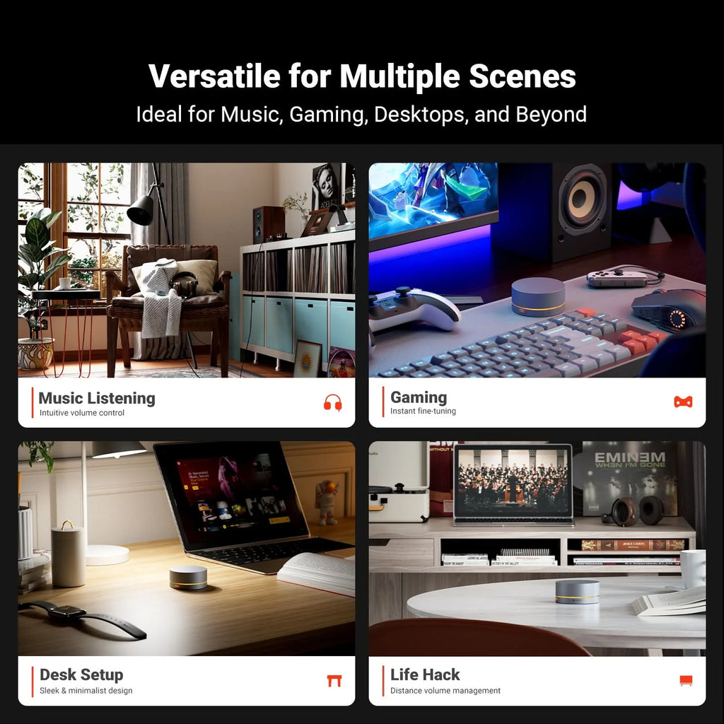 Fosi Audio Desktop Multimedia Volume Controller