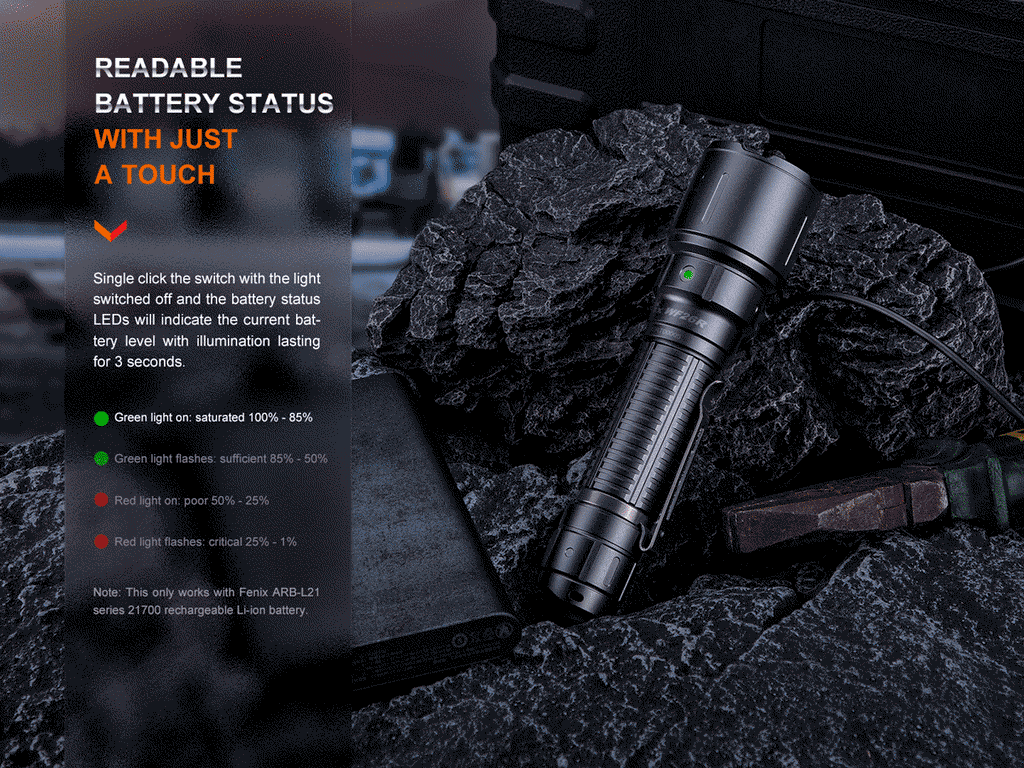 Fenix Rechargeable LED Flashlight