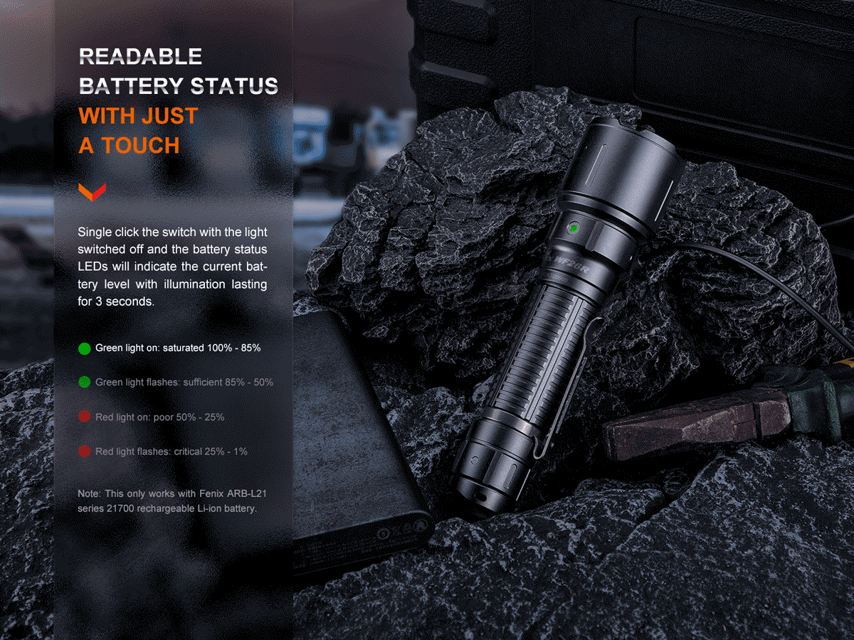 Fenix Rechargeable LED Flashlight