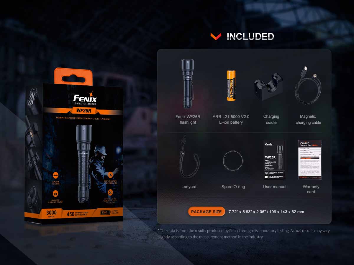 Fenix Rechargeable LED Flashlight