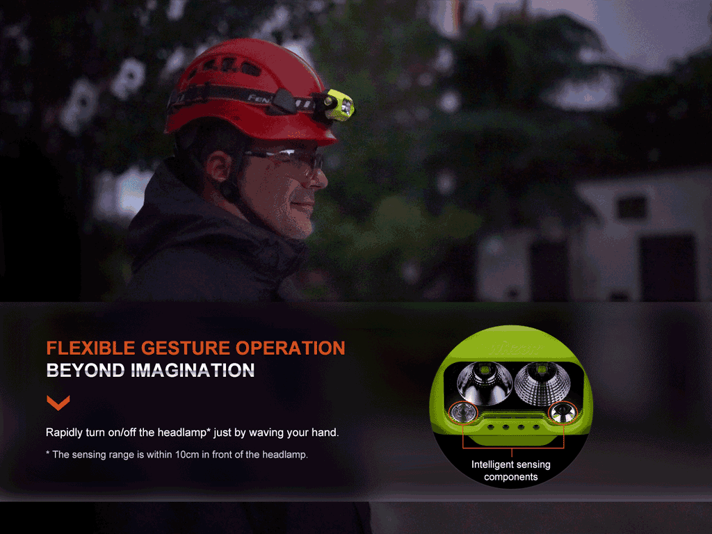 Fenix Motion-Sensor Work Headlamp