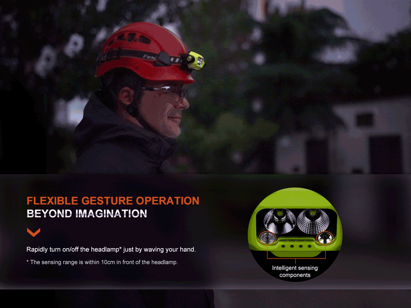 Fenix Motion-Sensor Work Headlamp