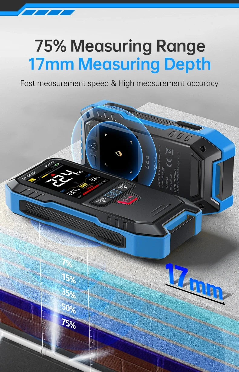 FNIRSI Pinless Moisture Meter