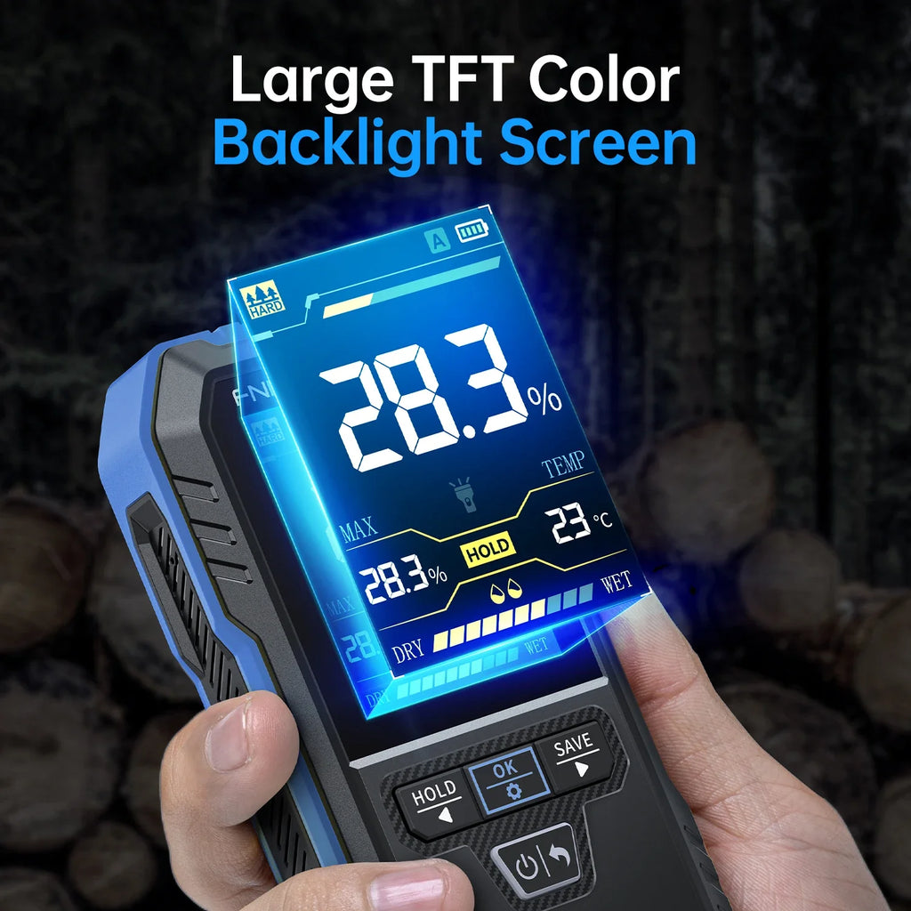 FNIRSI Pinless Moisture Meter