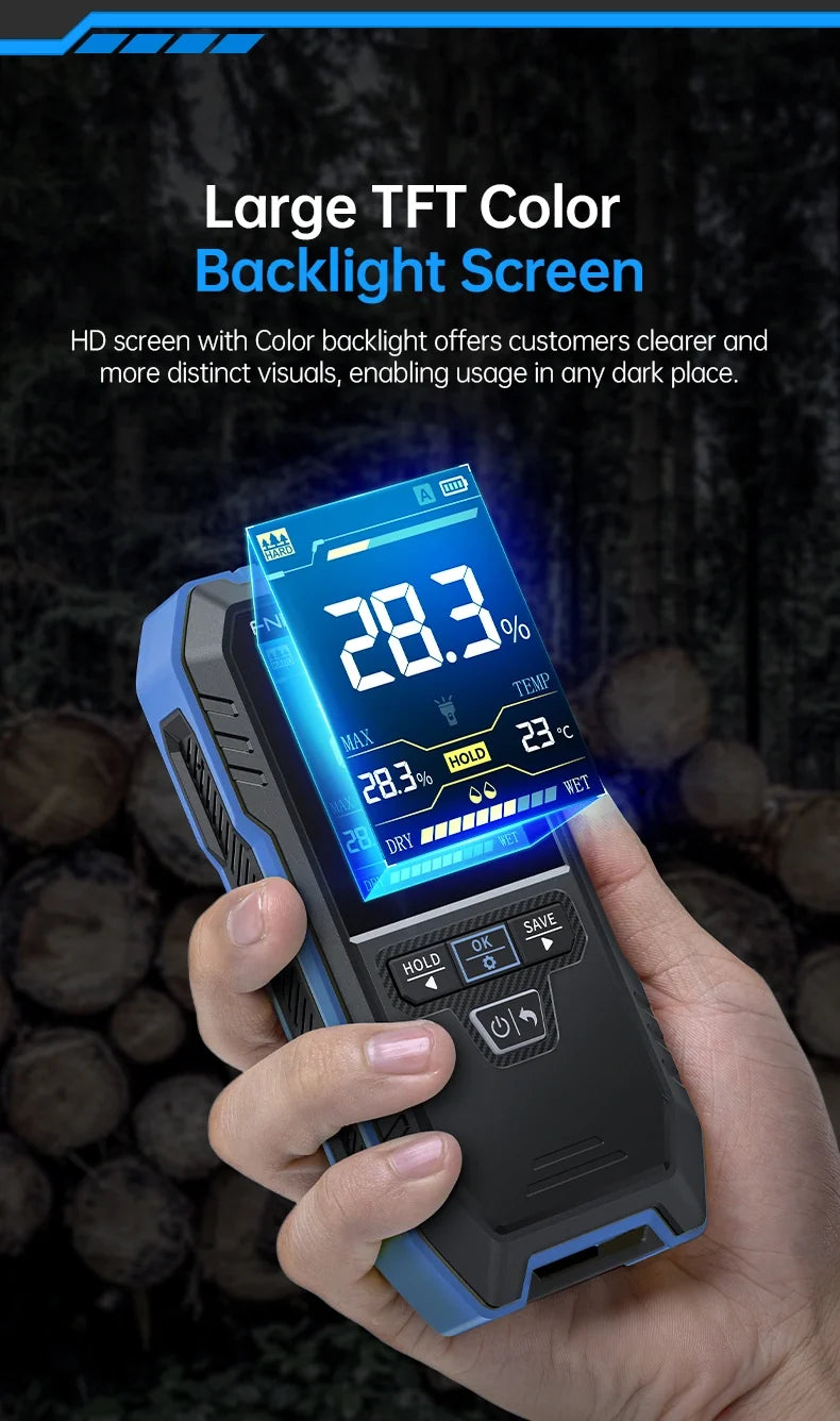 FNIRSI Pinless Moisture Meter