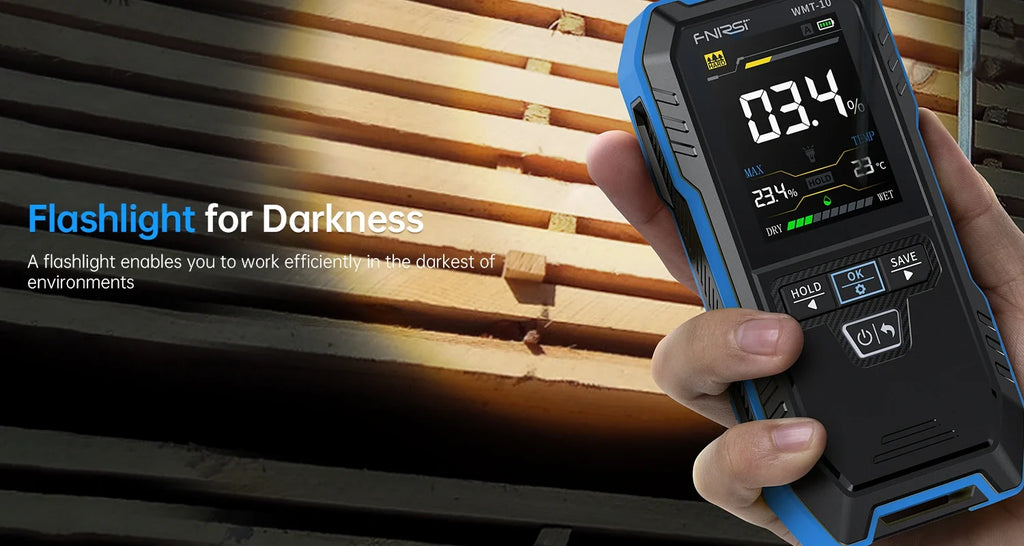 FNIRSI Pinless Moisture Meter