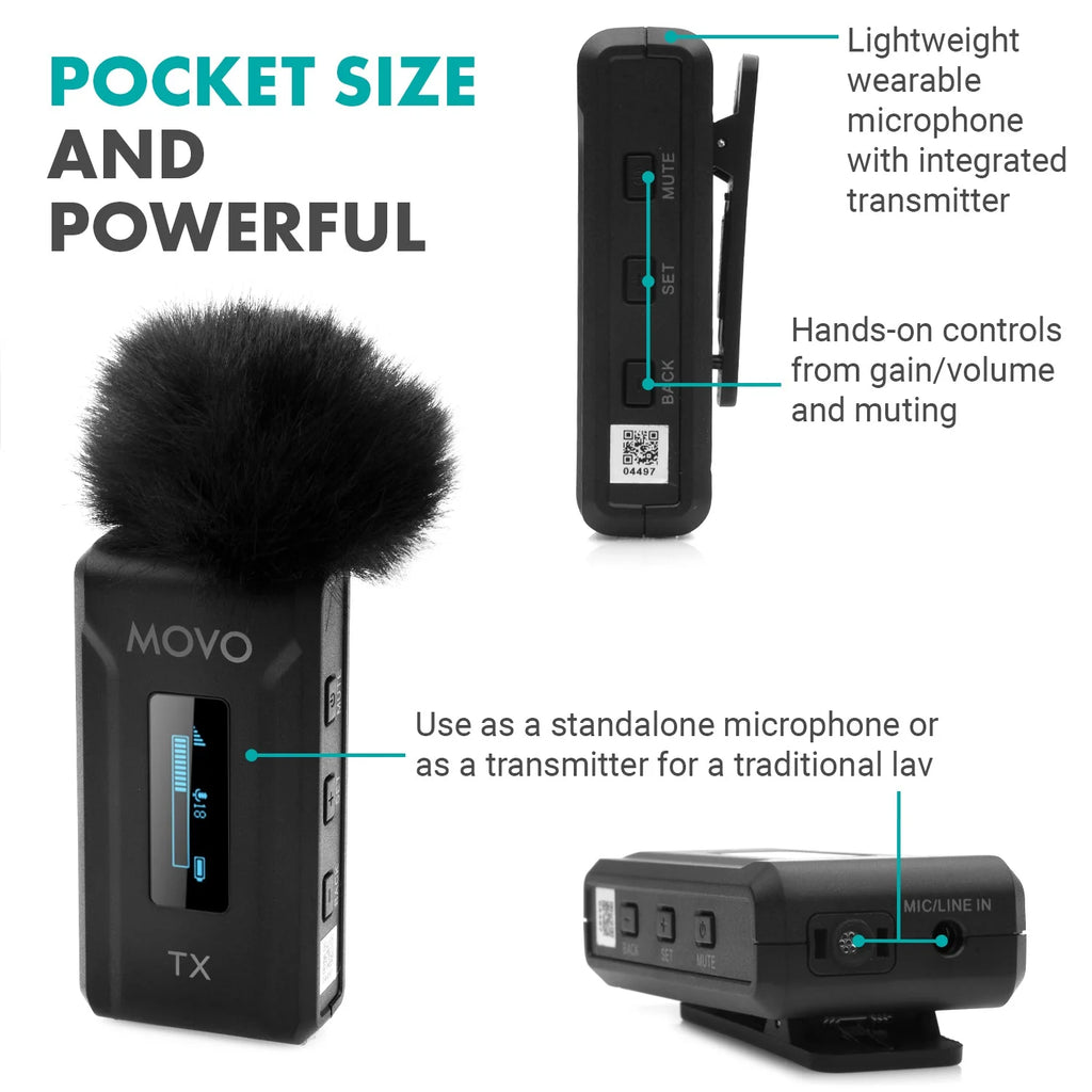 Movo Wireless Microphone System