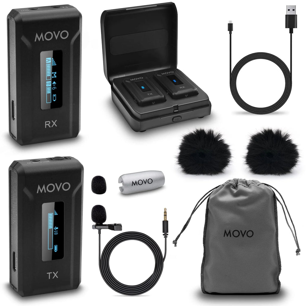 Movo Wireless Microphone System