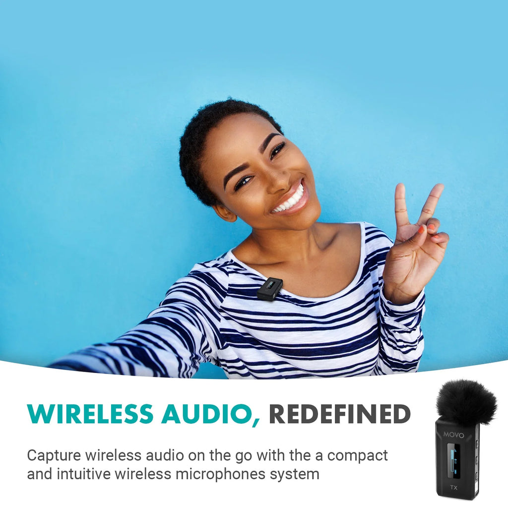 Movo Wireless Microphone System