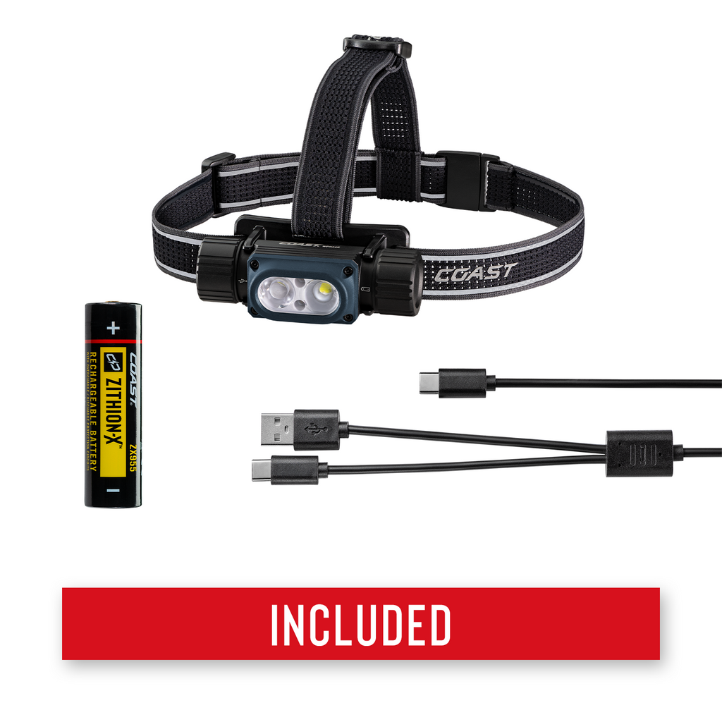 Coast Products Detachable Dual-Power Headlamp