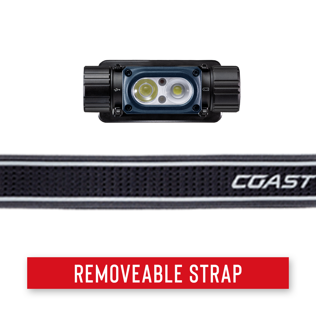 Coast Products Detachable Dual-Power Headlamp