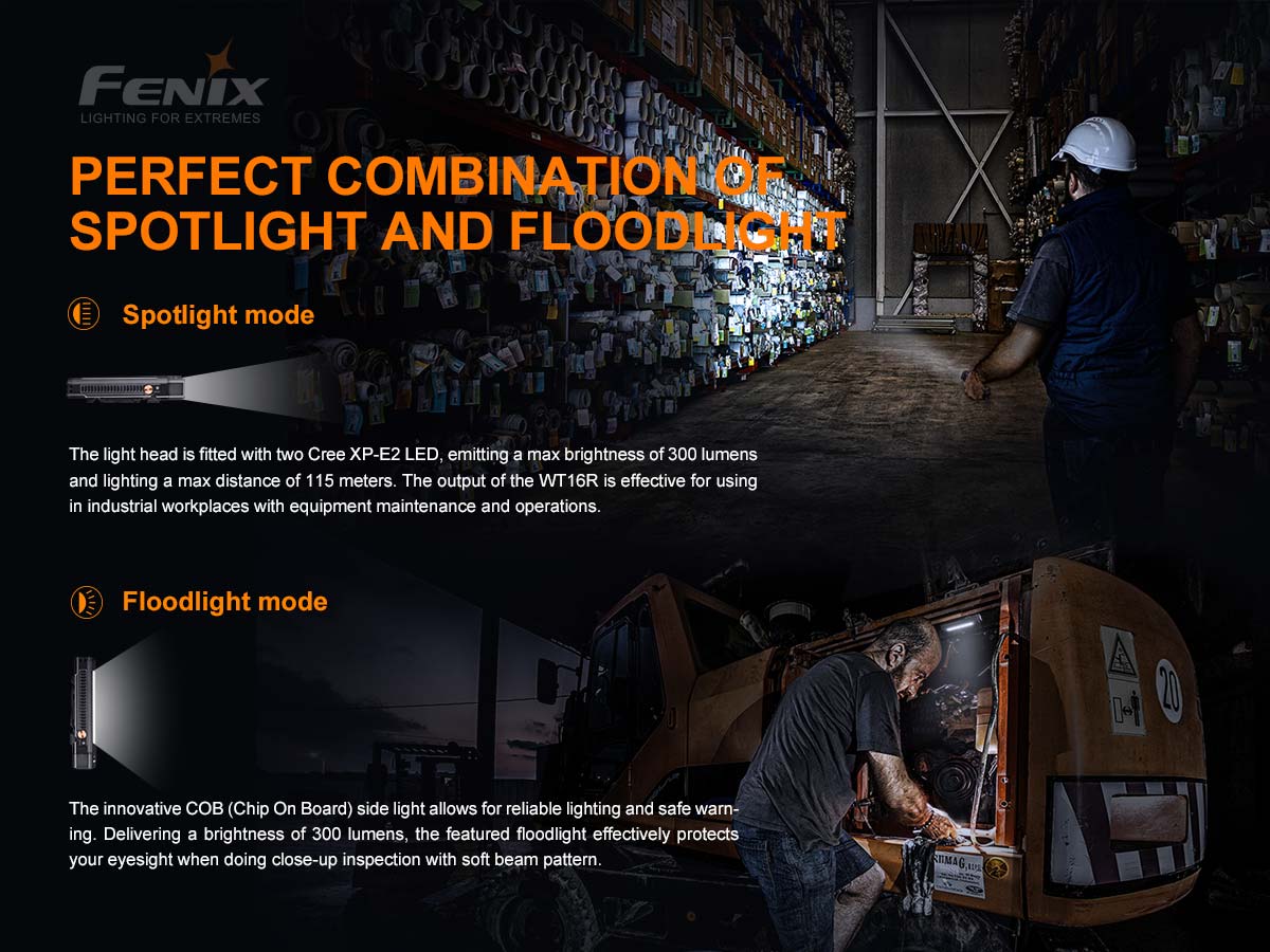 Fenix Rechargeable Magnetic Work Light