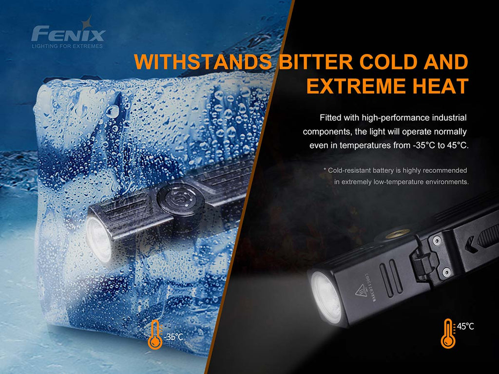 Fenix Rechargeable Adjustable-Head Work Flashlight