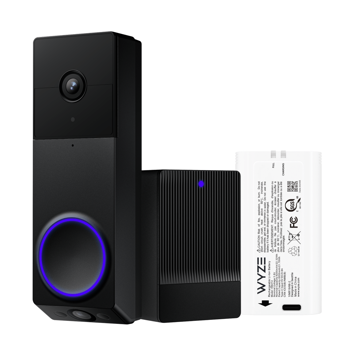 Wyze Dual-Camera Battery Video Doorbell