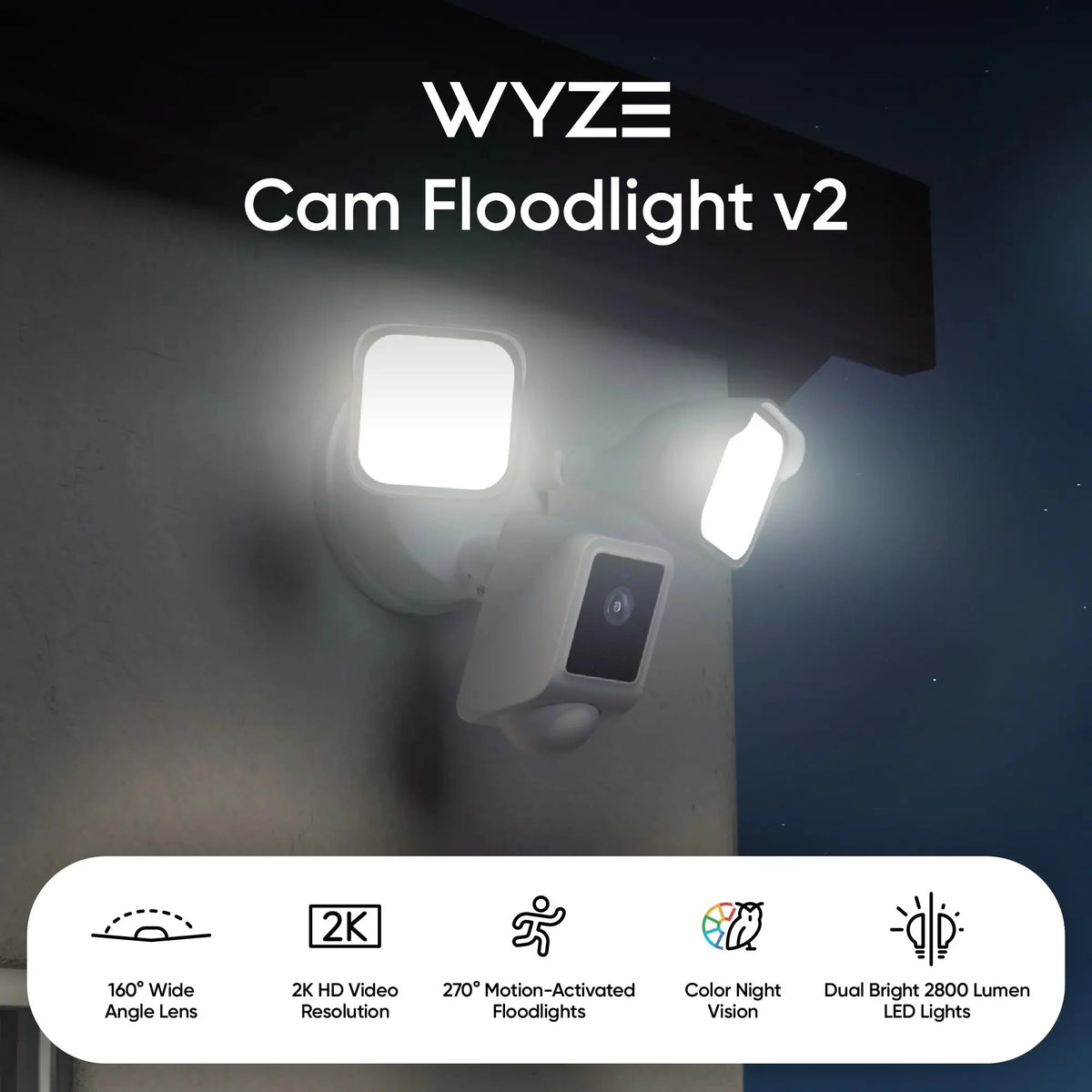 Wyze Floodlight Security Camera