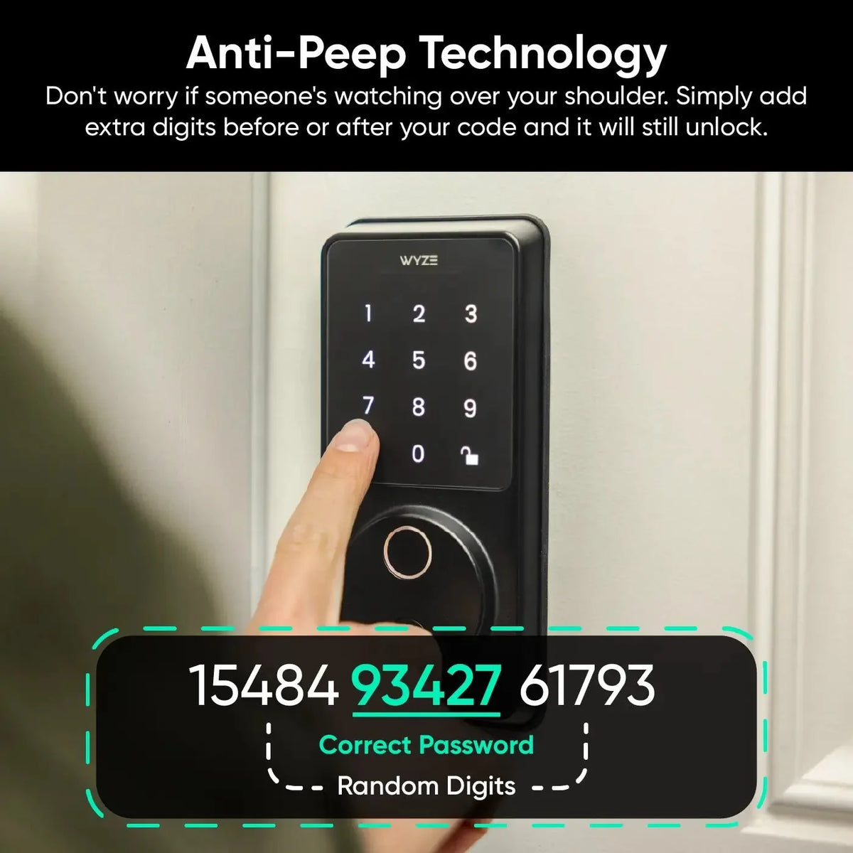 Wyze Wi-Fi Fingerprint Smart Deadbolt