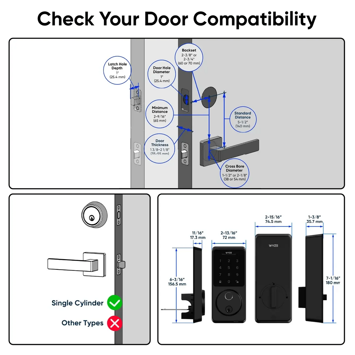 Wyze Wi-Fi Fingerprint Smart Deadbolt