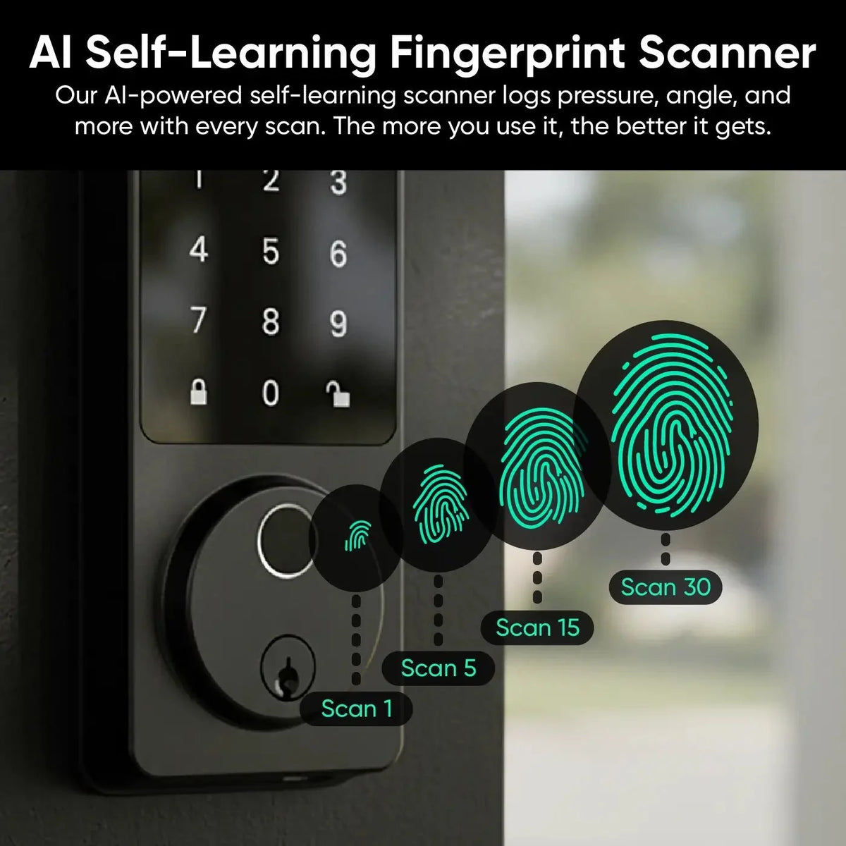 Wyze Wi-Fi Fingerprint Smart Deadbolt