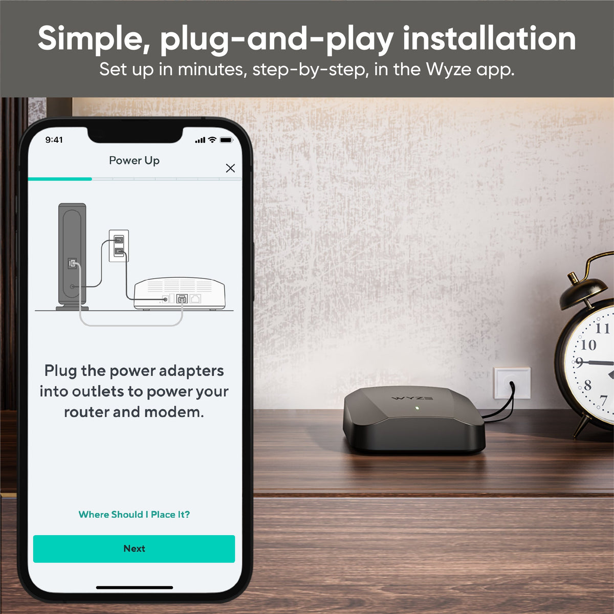 Wyze Wi-Fi 6E Mesh Router