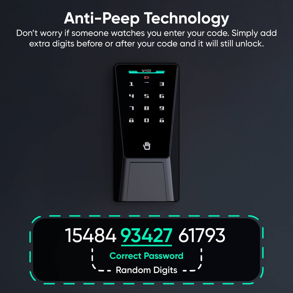 Wyze Palm-Recognition Wi-Fi Smart Deadbolt