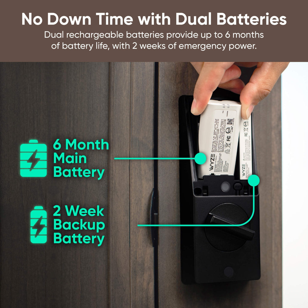 Wyze Palm-Recognition Wi-Fi Smart Deadbolt