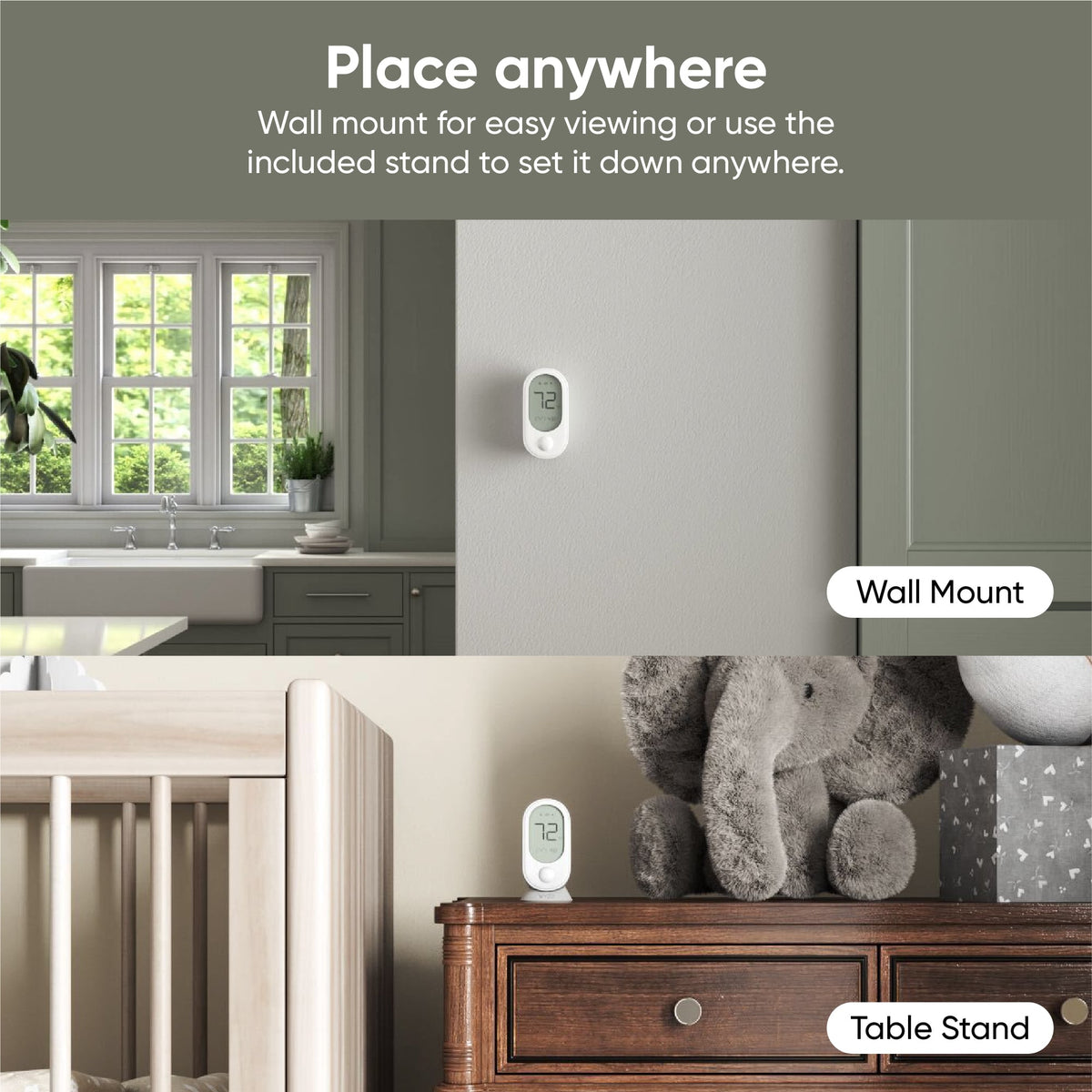 Wyze Smart Thermostat Room Sensor