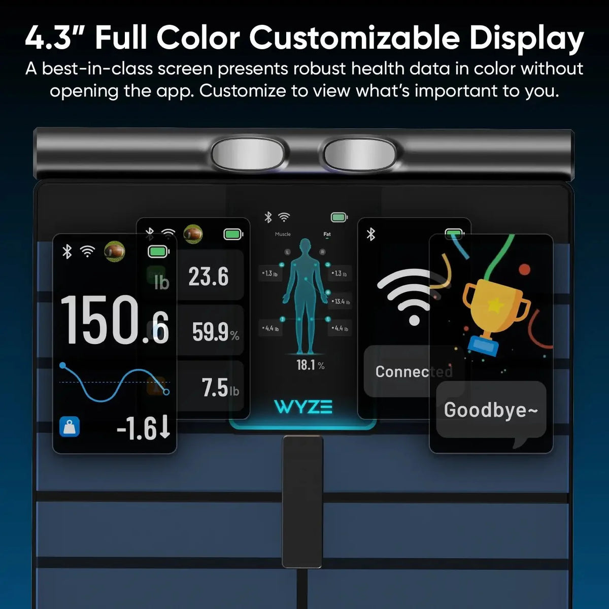 Wyze 8-Electrode Smart Body Fat Scale